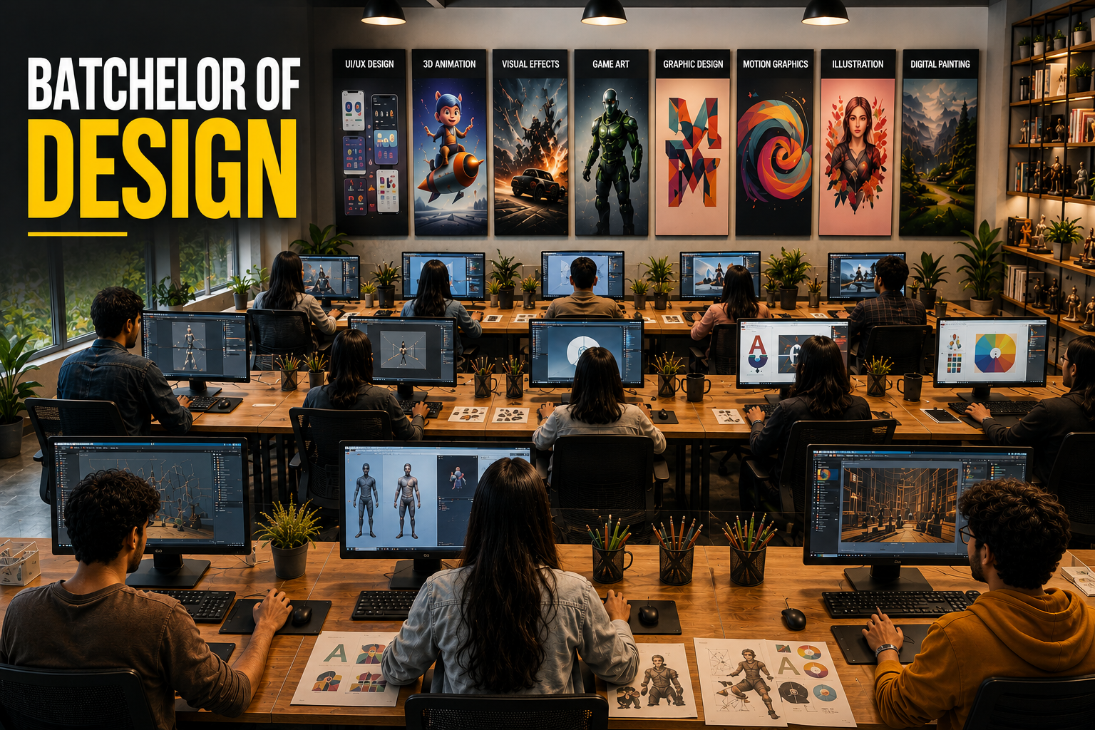Bachelor of Design (B.Des) Animation & VFX Pune - VEDA College