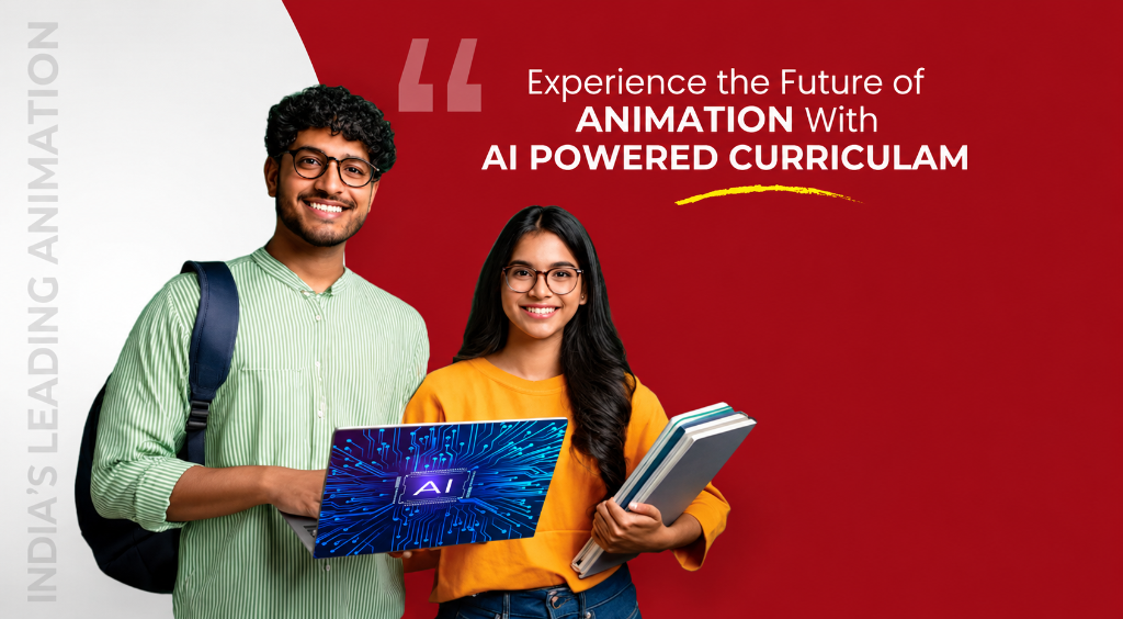 VEDA College AI Powered Animation Curriculum Banner