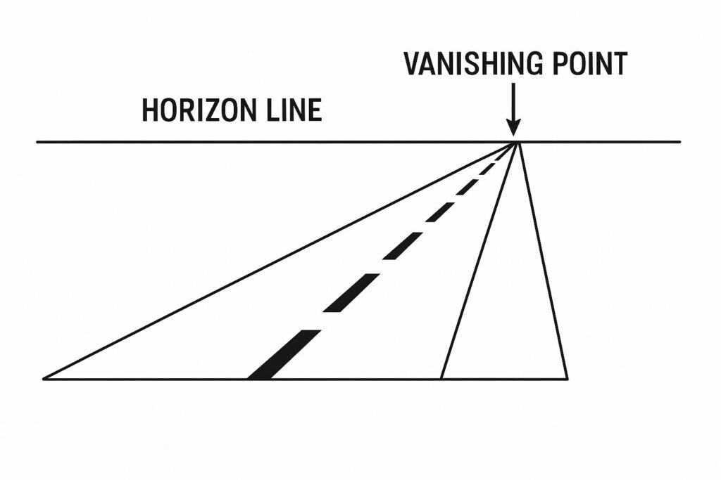 one point perspective - learning 2d animation in pune