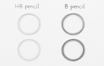 Pencil B-H sketches