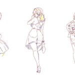 Anas Alam Character line-art